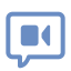 message-video-cyan-64